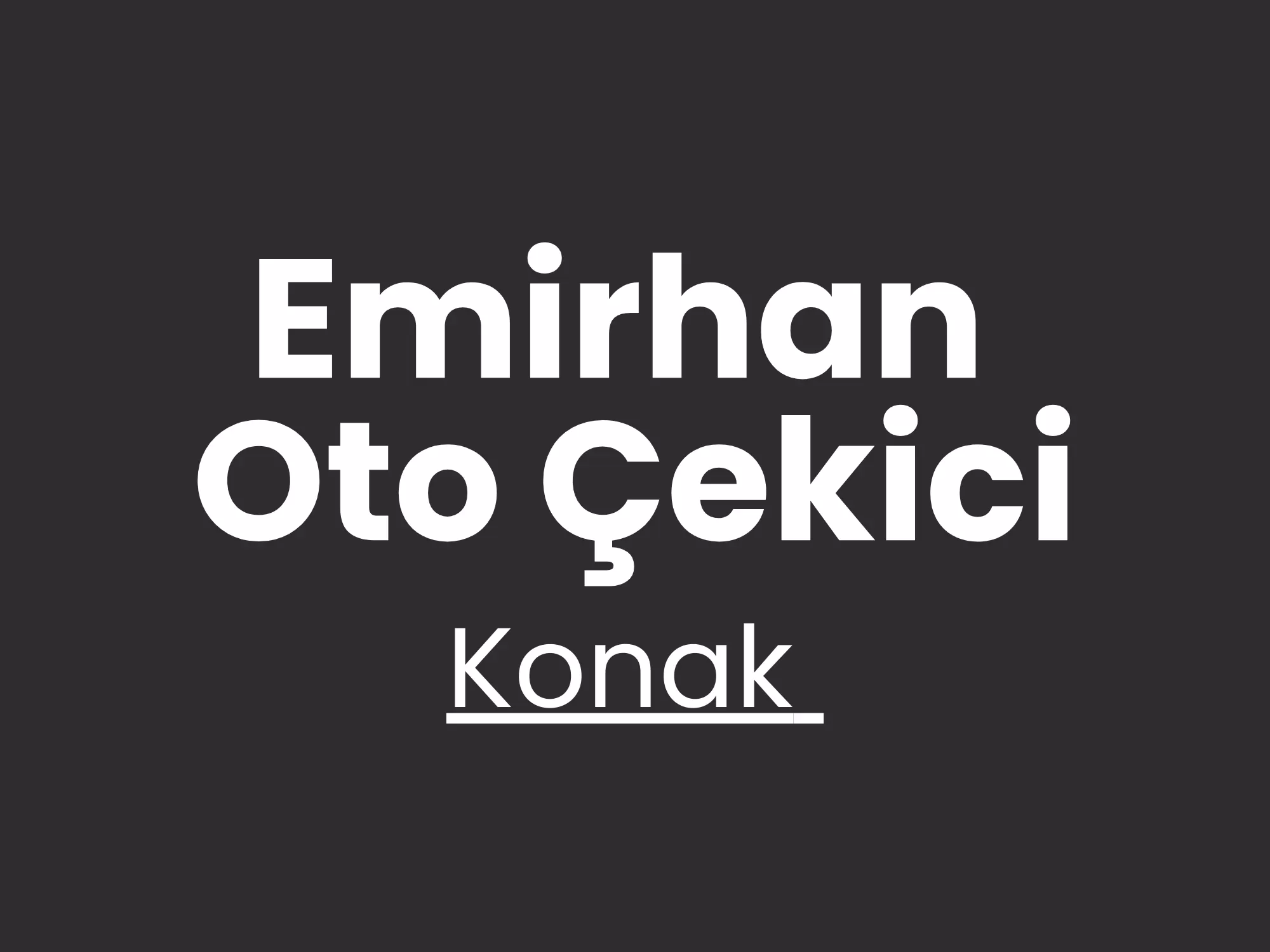 Konak Çekici