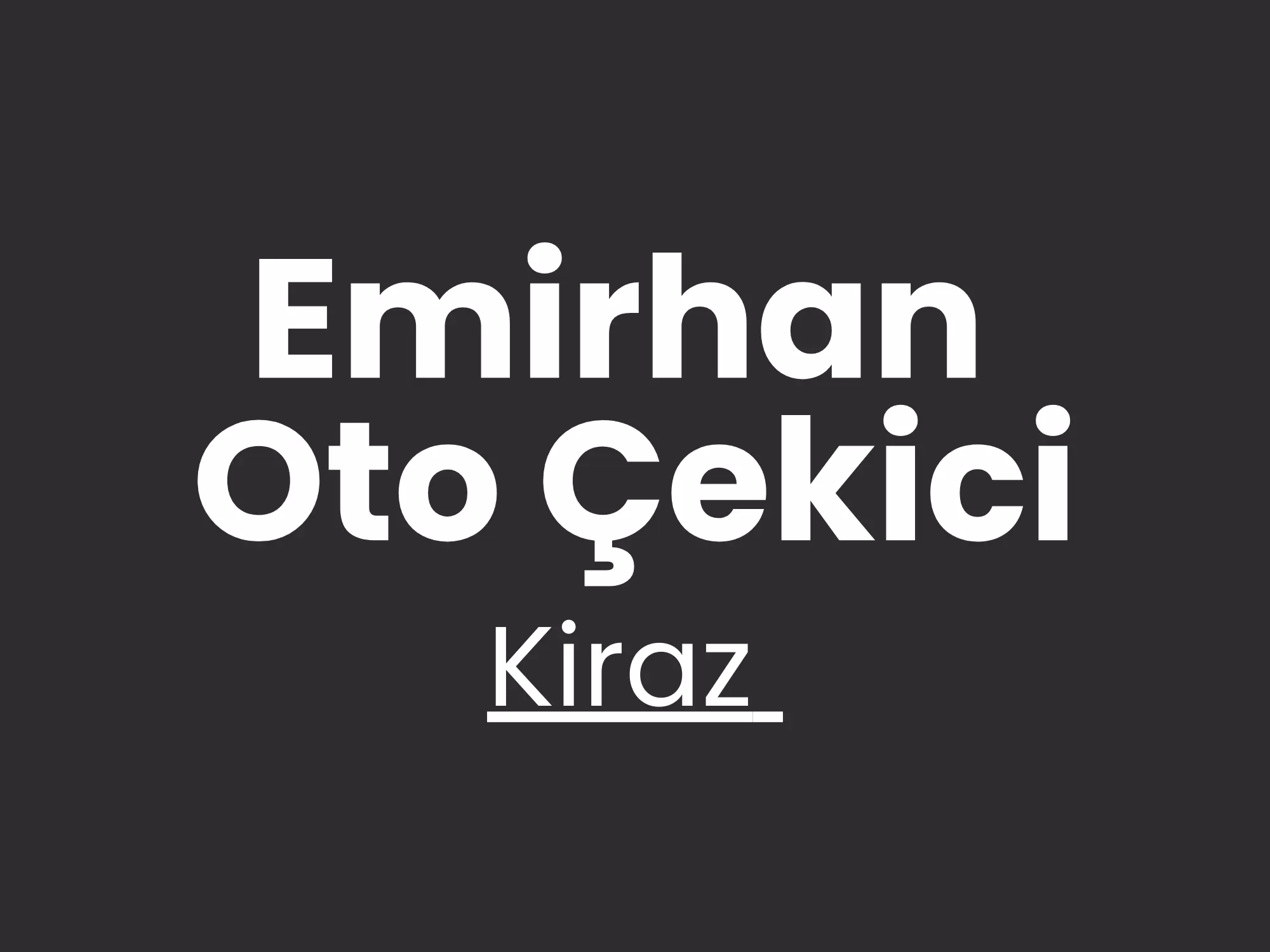 Kiraz Çekici