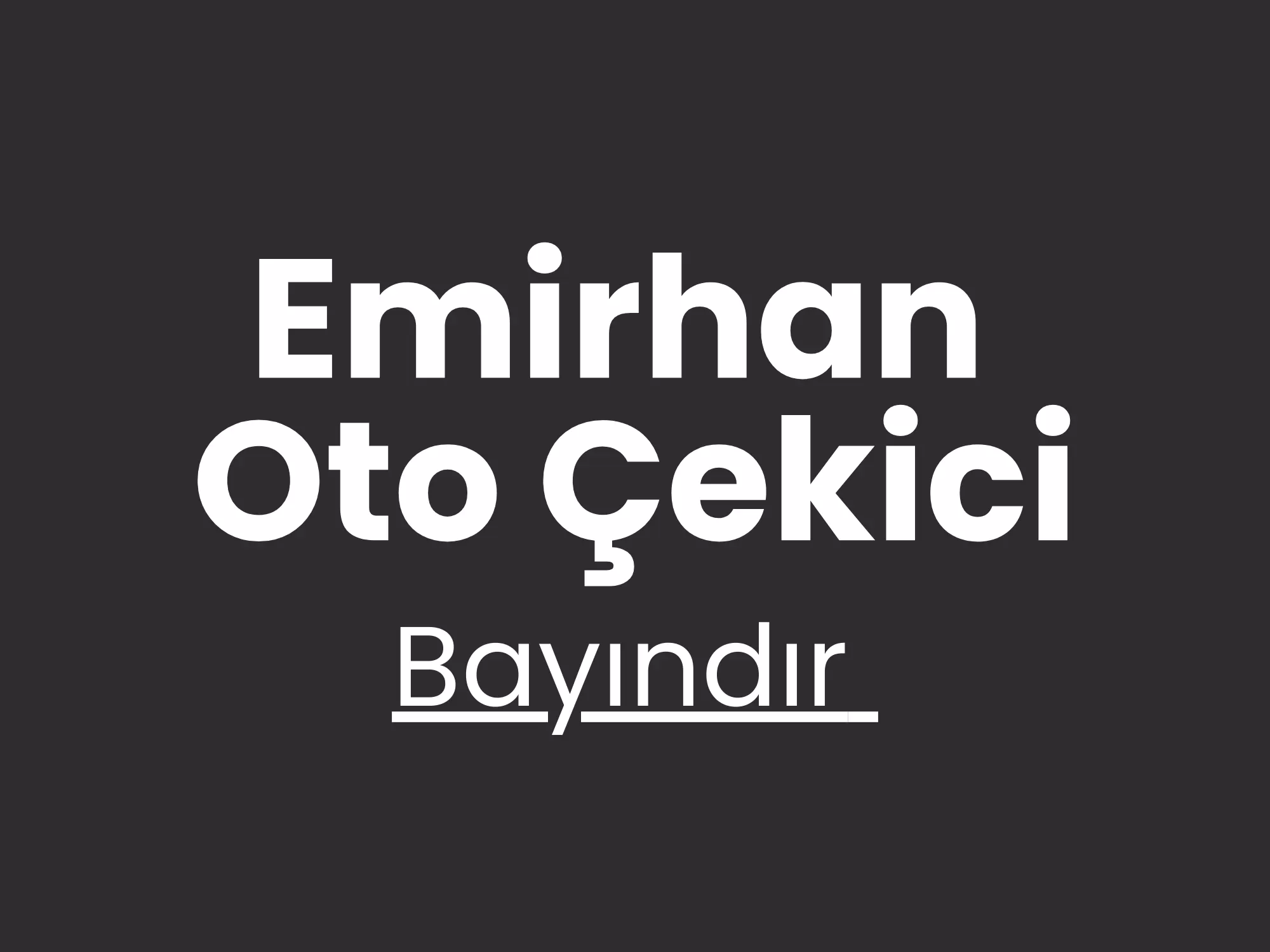 Bayındır Çekici