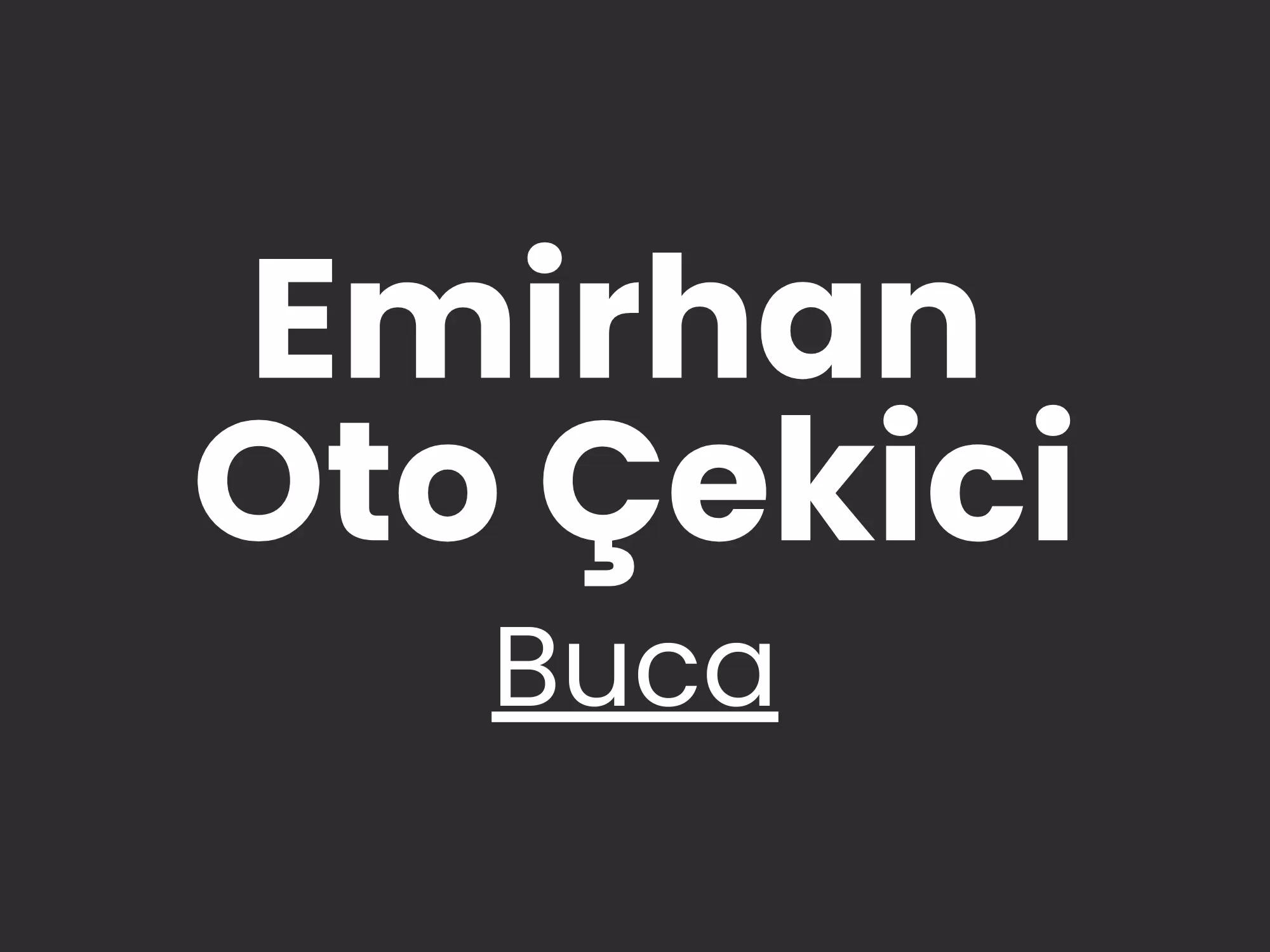 Buca Çekici